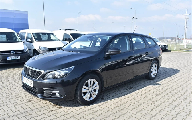 Peugeot 308 cena 47400 przebieg: 161838, rok produkcji 2019 z Pełczyce małe 529